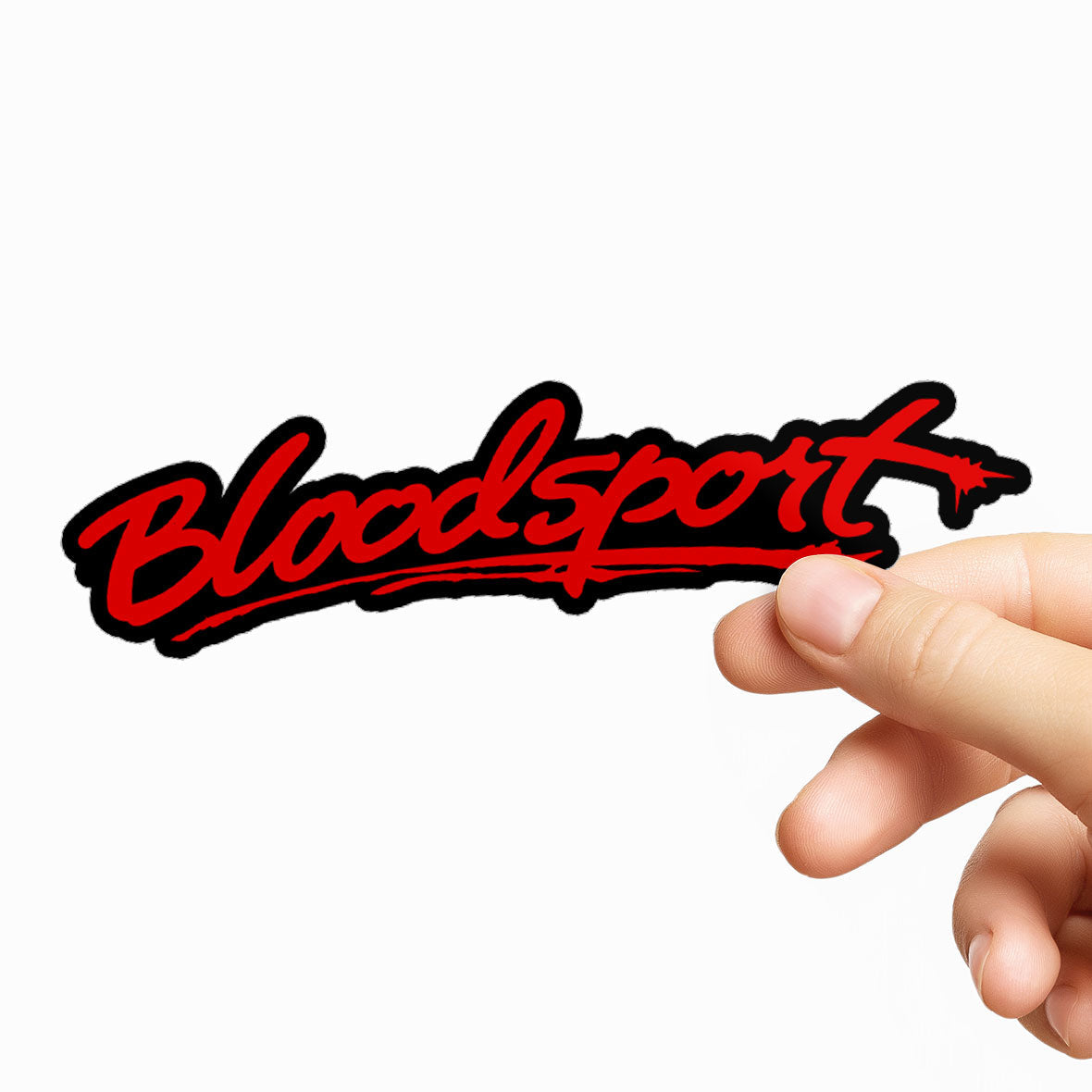 Bloodsport Logotype Sticker