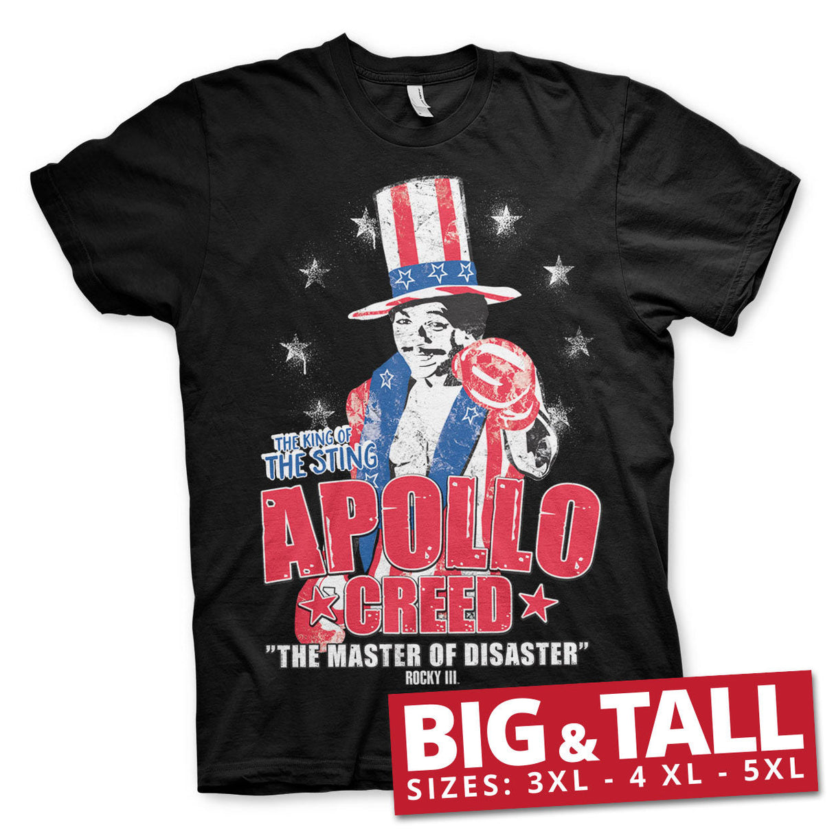 Rocky - Apollo Creed Big & Tall T-Shirt