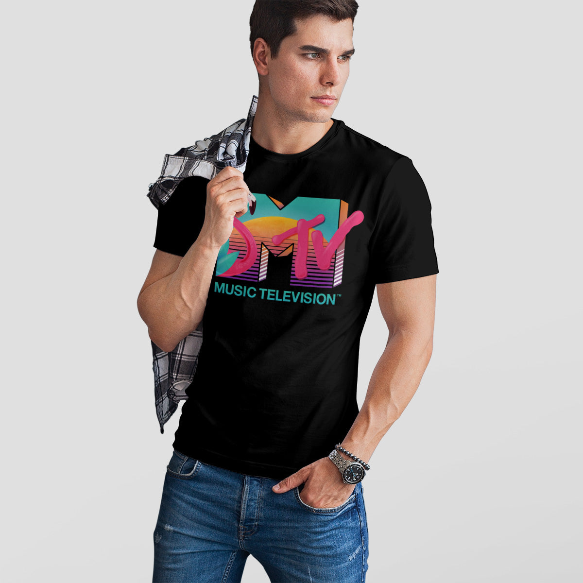 MTV - Tropical Flamingo T-Shirt
