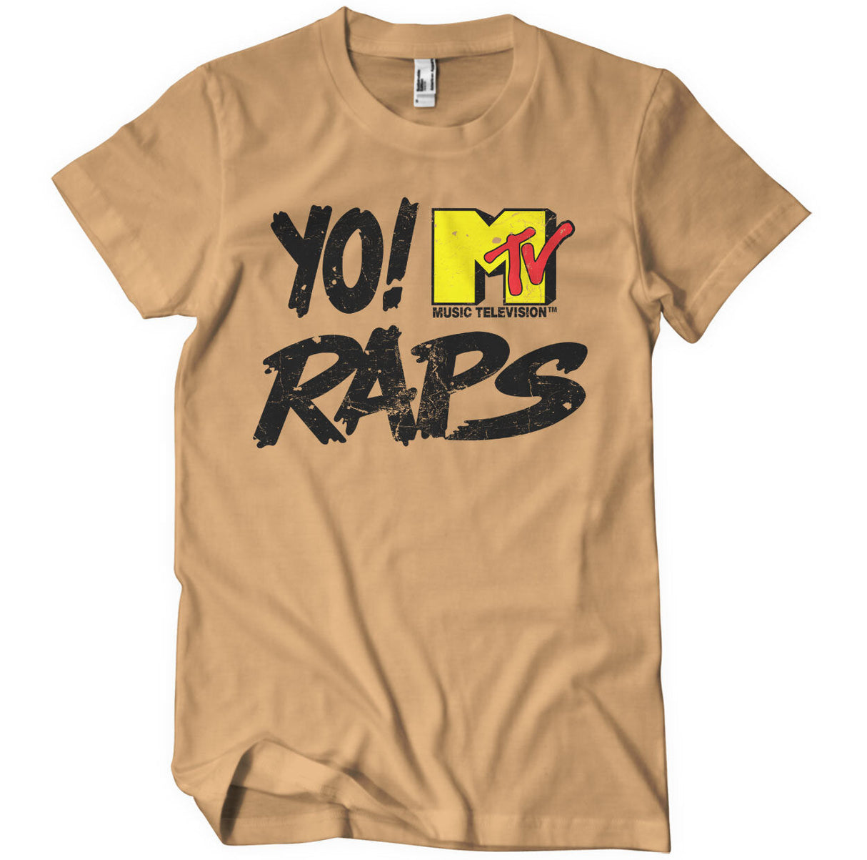 Yo! MTV Raps Distressed Logo T-Shirt