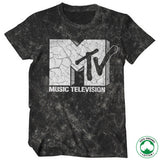 MTV Cracked Logo Organic T-Shirt