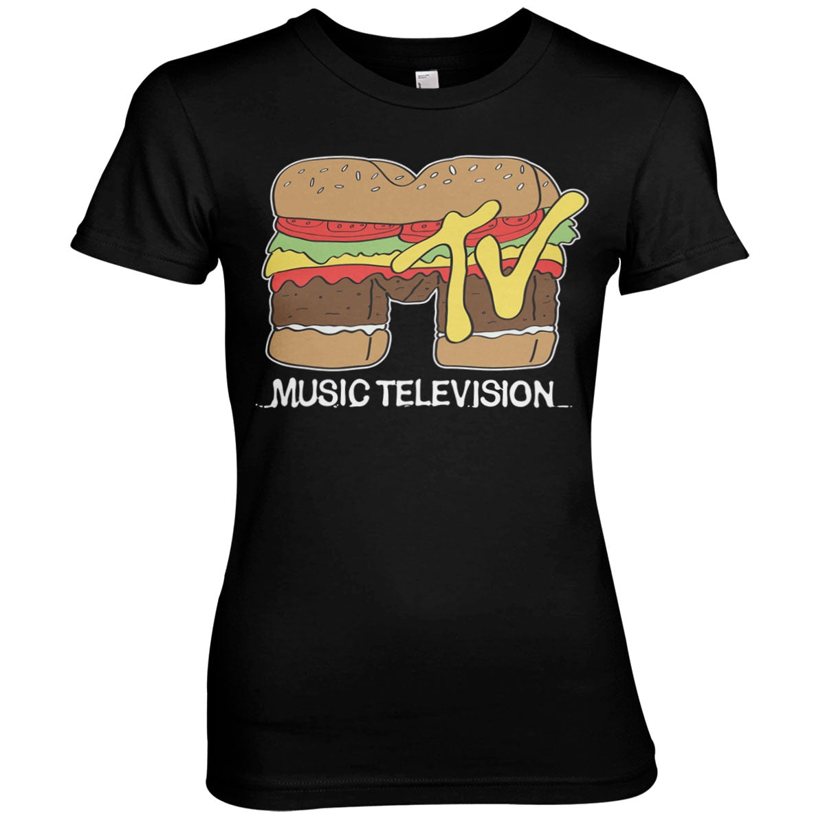 MTV Hamburger Girly Tee