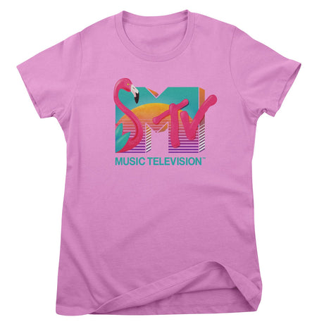 MTV - Tropical Flamingo Girly Tee
