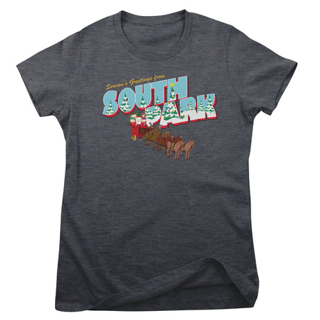 Season's Greetings From South Park Girly Tee