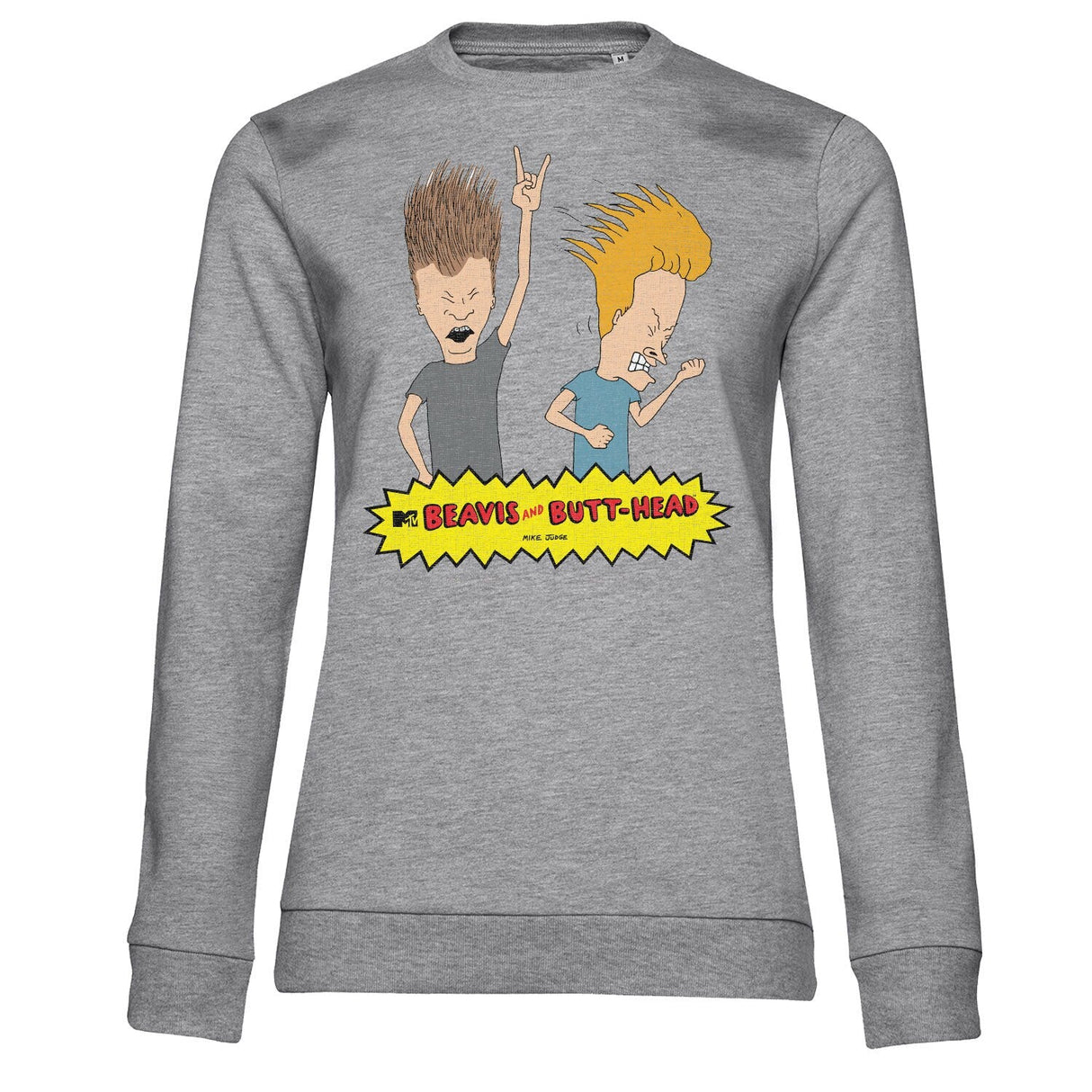 Beavis and Butt-Head Headbanging Girly Sweatshirt