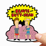 Beavis and Butt-Head Sticker