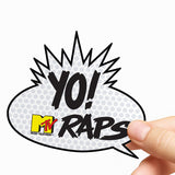 YO! MTV Raps Sticker