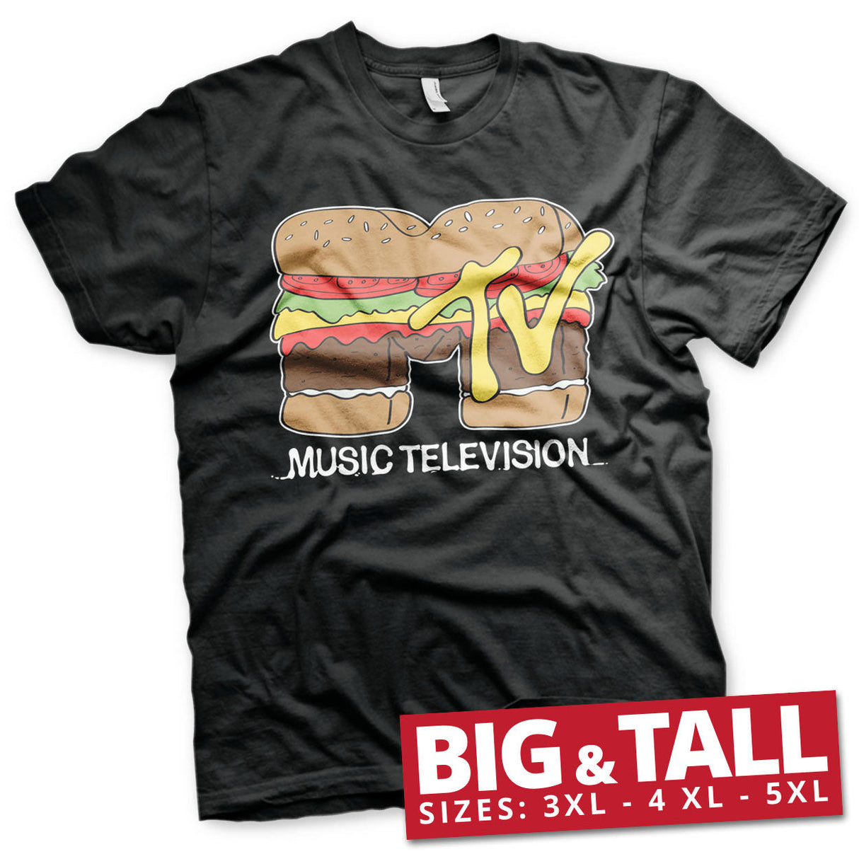 MTV Hamburger Big & Tall T-Shirt