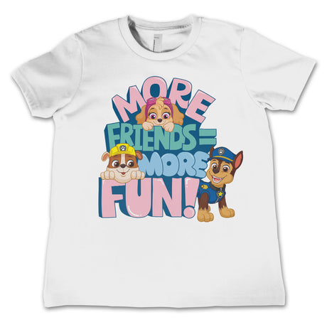 Paw Patrol - More Friends More Fun Kids Tee