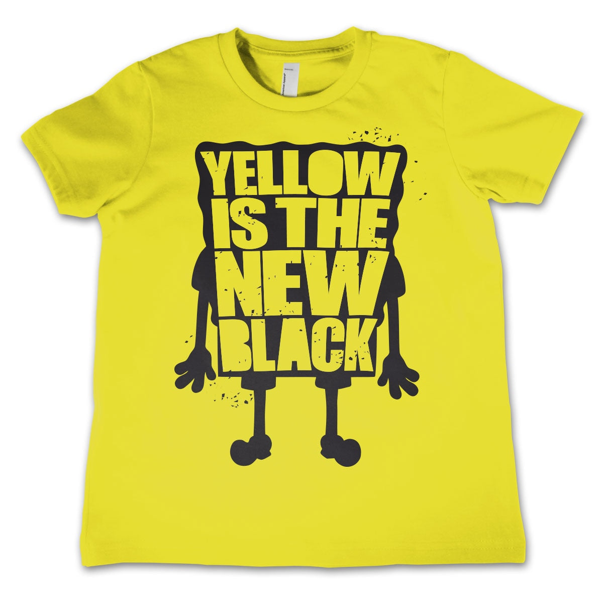 Yellow Is The New Black Kids T-Shirt