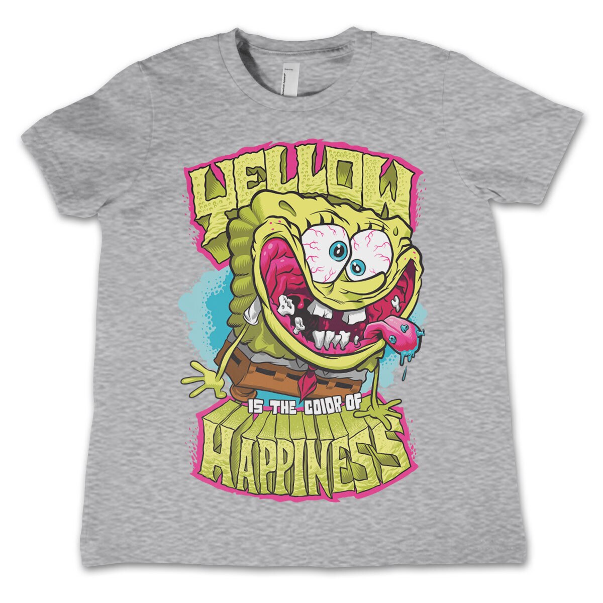 Yellow Is The Color Of Happiness Kids T-Shirt