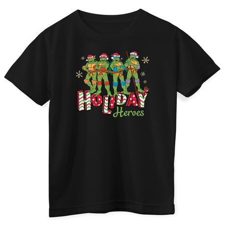 Turtles - Holiday Heroes Kids Tee