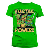 TMNT - Turtle Power! Girly T-Shirt