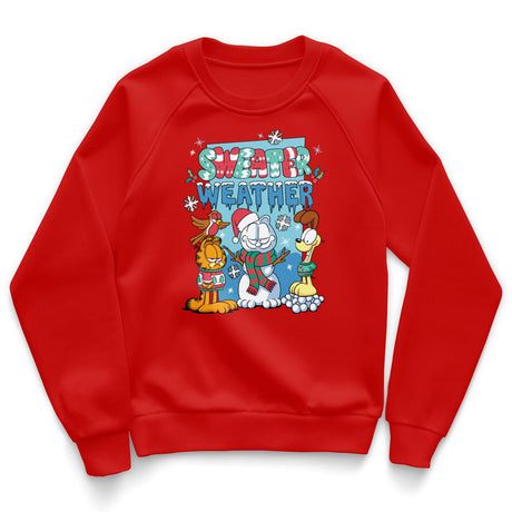 Garfield - Sweater Weather Kids Sweatshirt
