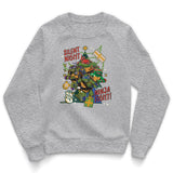 Silent Night - Ninja Fight Kids Sweatshirt