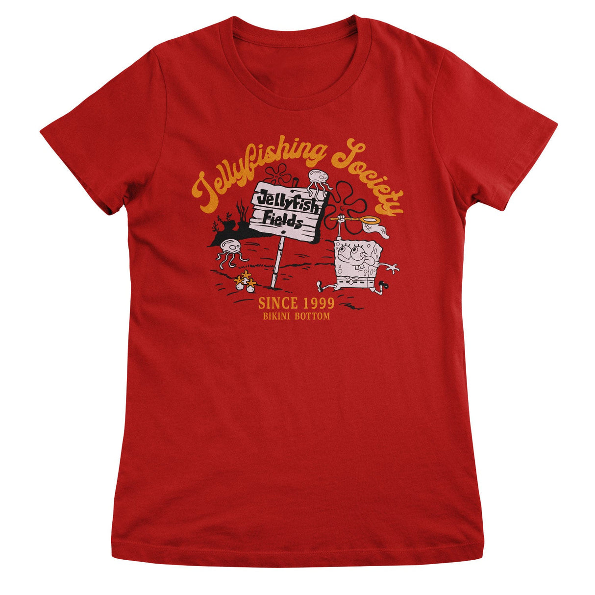 Jellyfishing Society Girly Tee