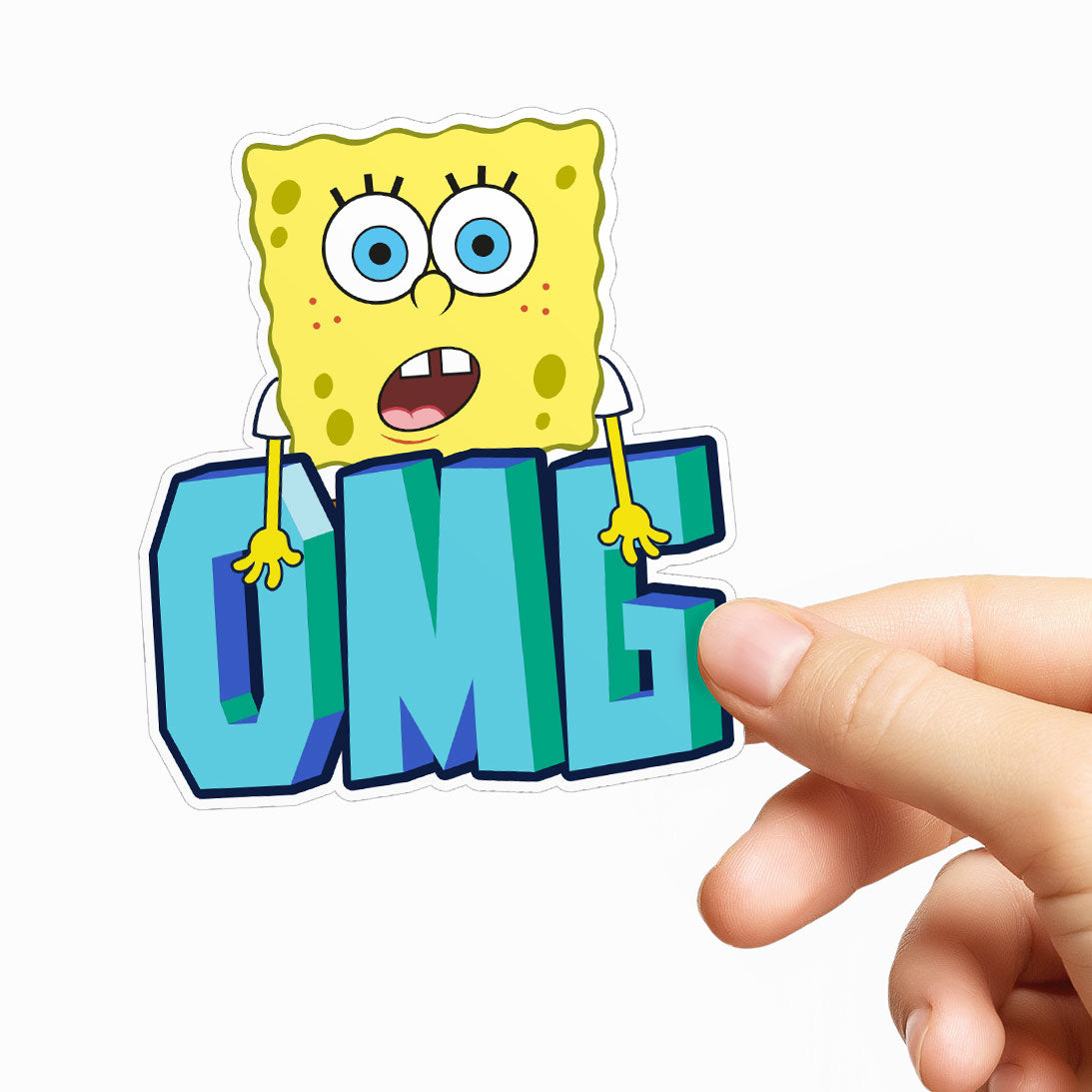 OMG SpongeBob Squarepants Sticker