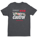 Bold Retro Castrol Car T-Shirt