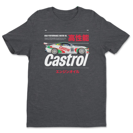 Bold Retro Castrol Car T-Shirt