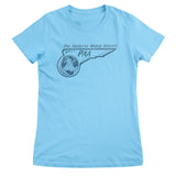 Pan American World Airlines Washed Logo Girly Tee