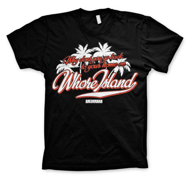 Whore Island Big & Tall T-Shirt