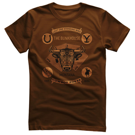 Yellowstone Bunkhouse Poker T-Shirt