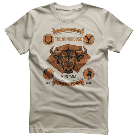 Yellowstone Bunkhouse Poker T-Shirt