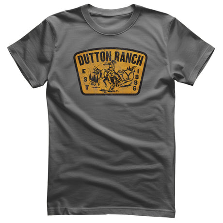 Yellowstone - Washed Dutton Ranch Patch T-Shirt