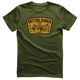 Yellowstone - Washed Dutton Ranch Patch T-Shirt