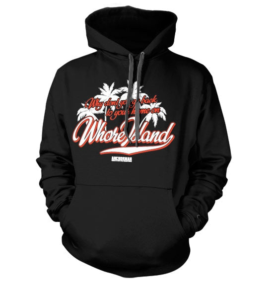 Whore Island Big & Tall Hoodie