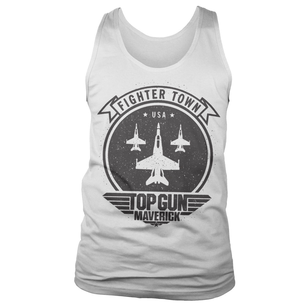 Top Gun Maverick Fighter Town Tank Top