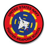 Fighter Weapons School Patch Sticker