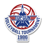 Top Gun - Volleyball Tournament Sticker