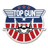 Top Gun Tomcat Patch Sticker