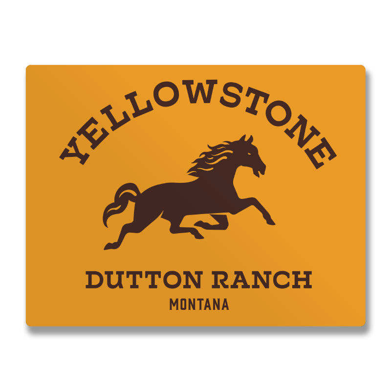 Dutton Ranch Montana Sign Sticker – Hybris Online
