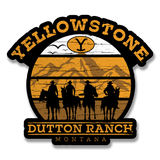 Yellowstone Cowboys Sticker