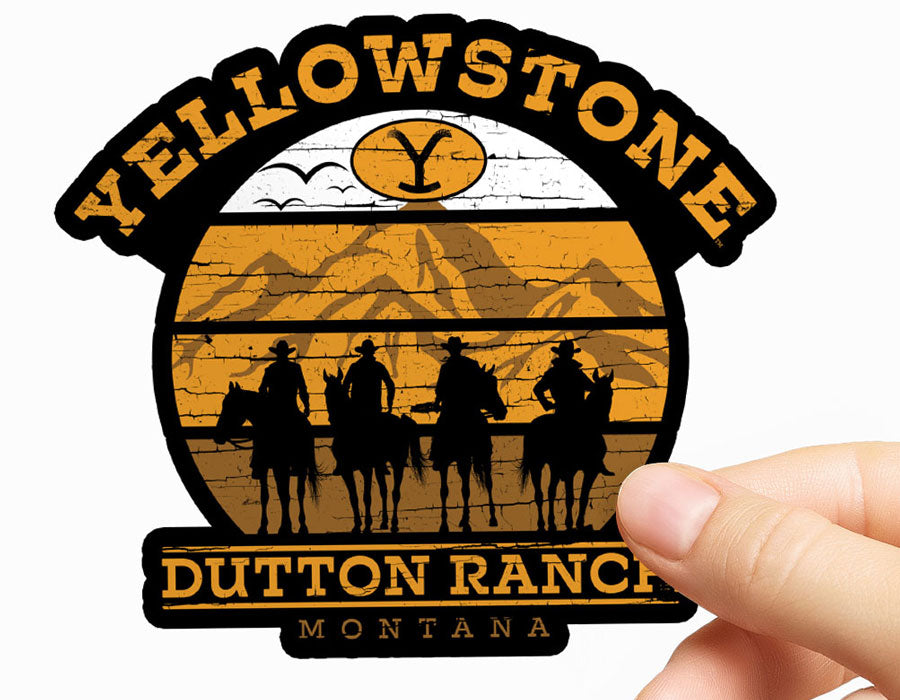 Yellowstone Cowboys Sticker