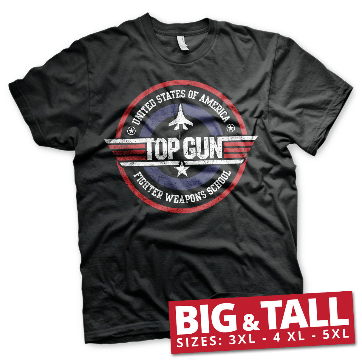 Top Gun - Fighter Weapons School Big & Tall T-Shirt