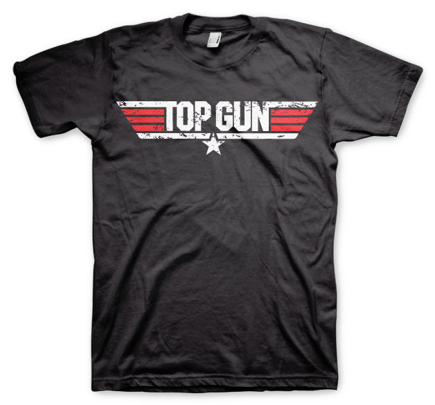 Top Gun Distressed Logo Big & Tall T-Shirt