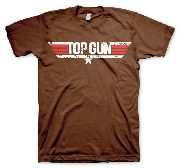 Top Gun Distressed Logo T-Shirt