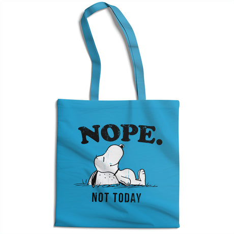Peanuts - Nope. Not Today Tote Bag