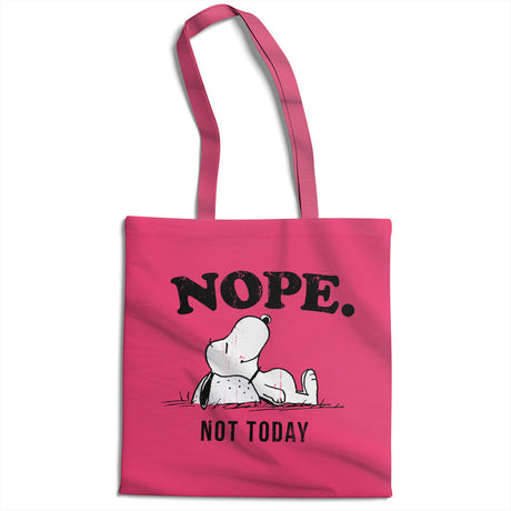 Peanuts - Nope. Not Today Tote Bag