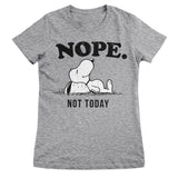 Nope. Not Today Girly Tee