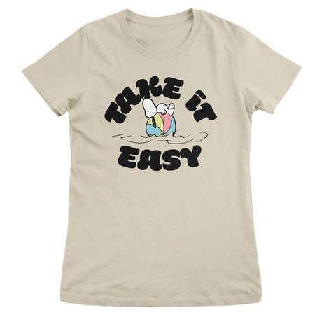 Peanuts - Take It Easy Girly Tee