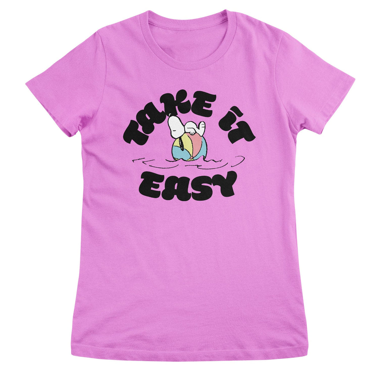 Peanuts - Take It Easy Girly Tee