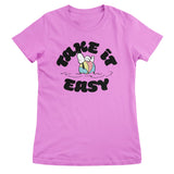Peanuts - Take It Easy Girly Tee