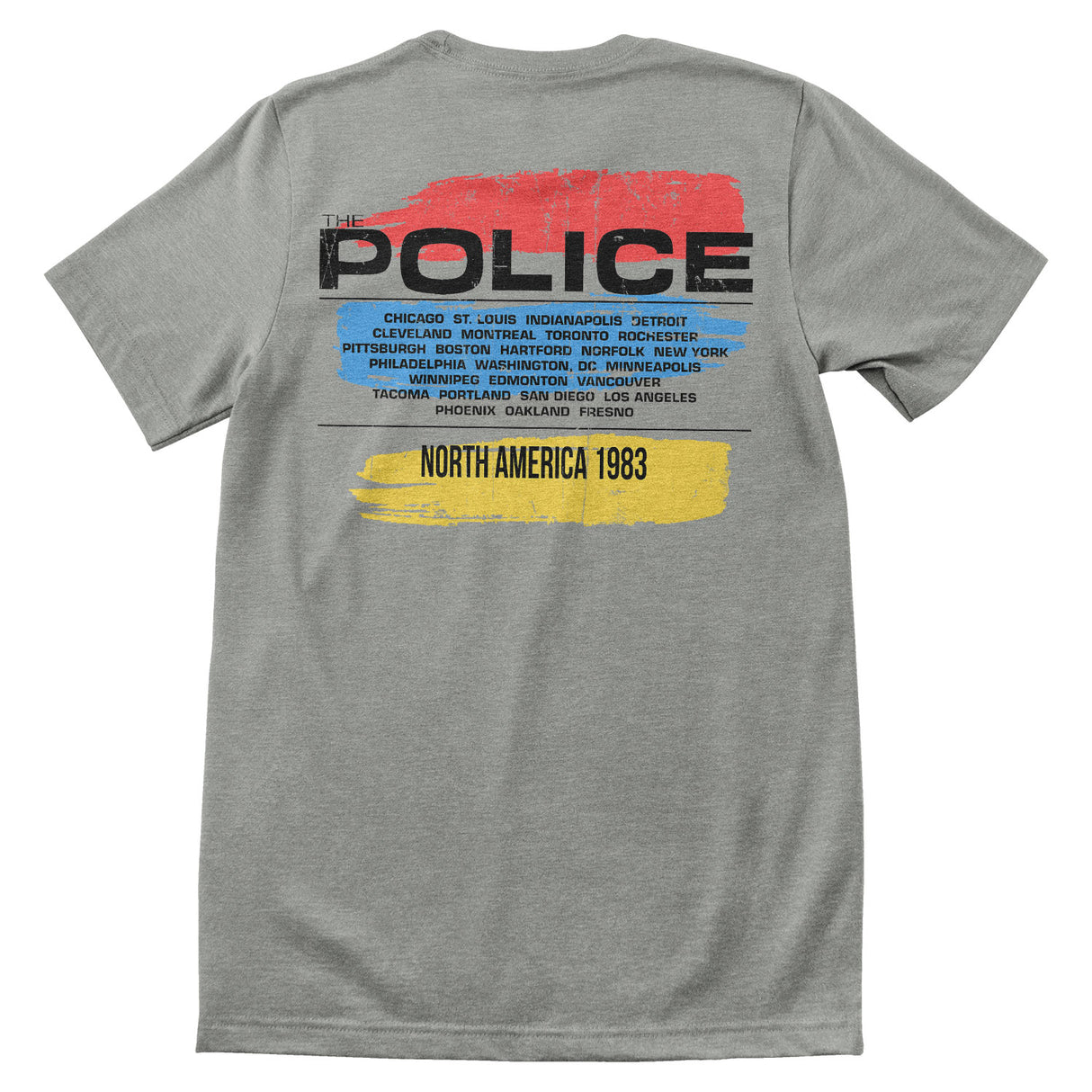 The Police - North American Tour T-Shirt