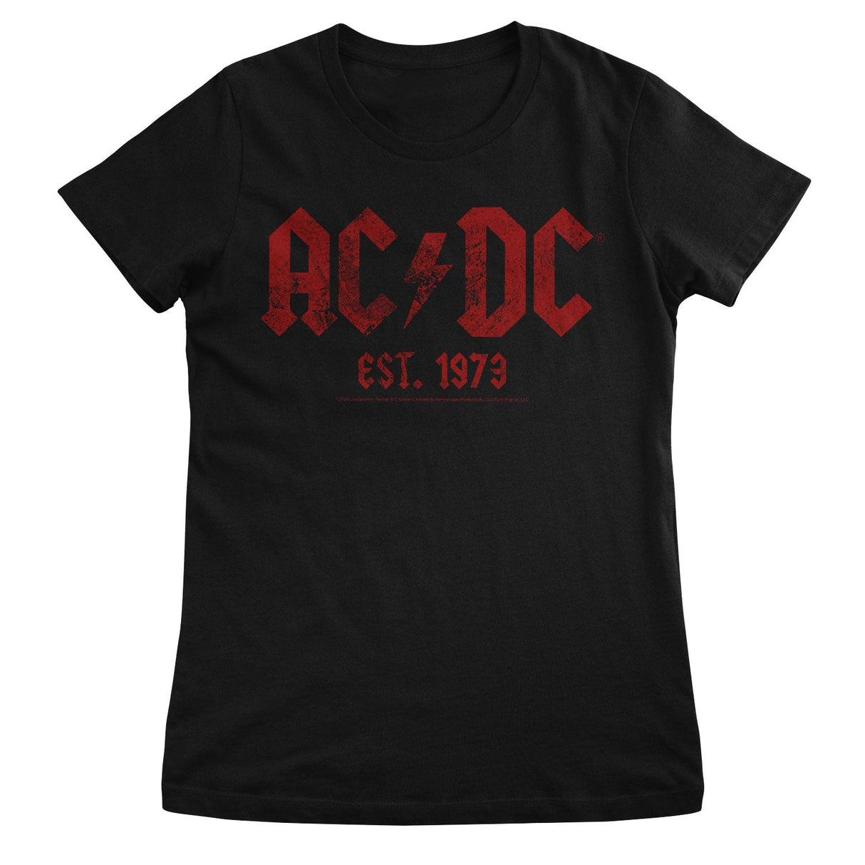 AC/DC Vintage 1979 Girly Tee