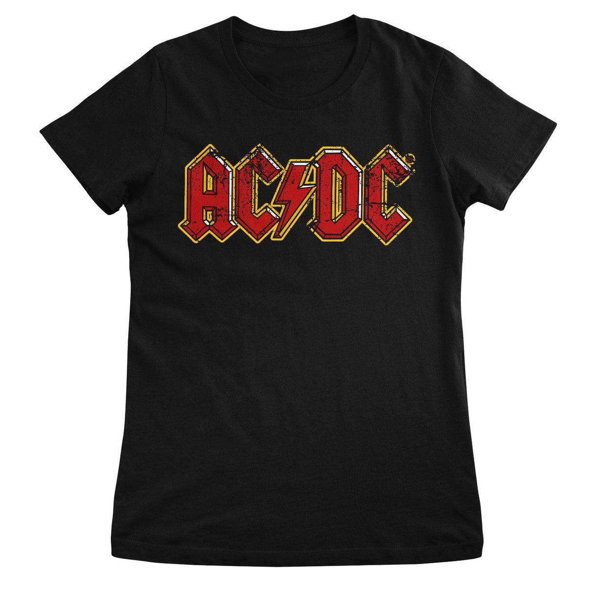 AC/DC Angus Young Girly Tee