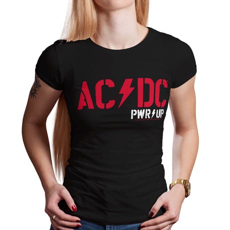 AC/DC - PWR-UP Girly Tee